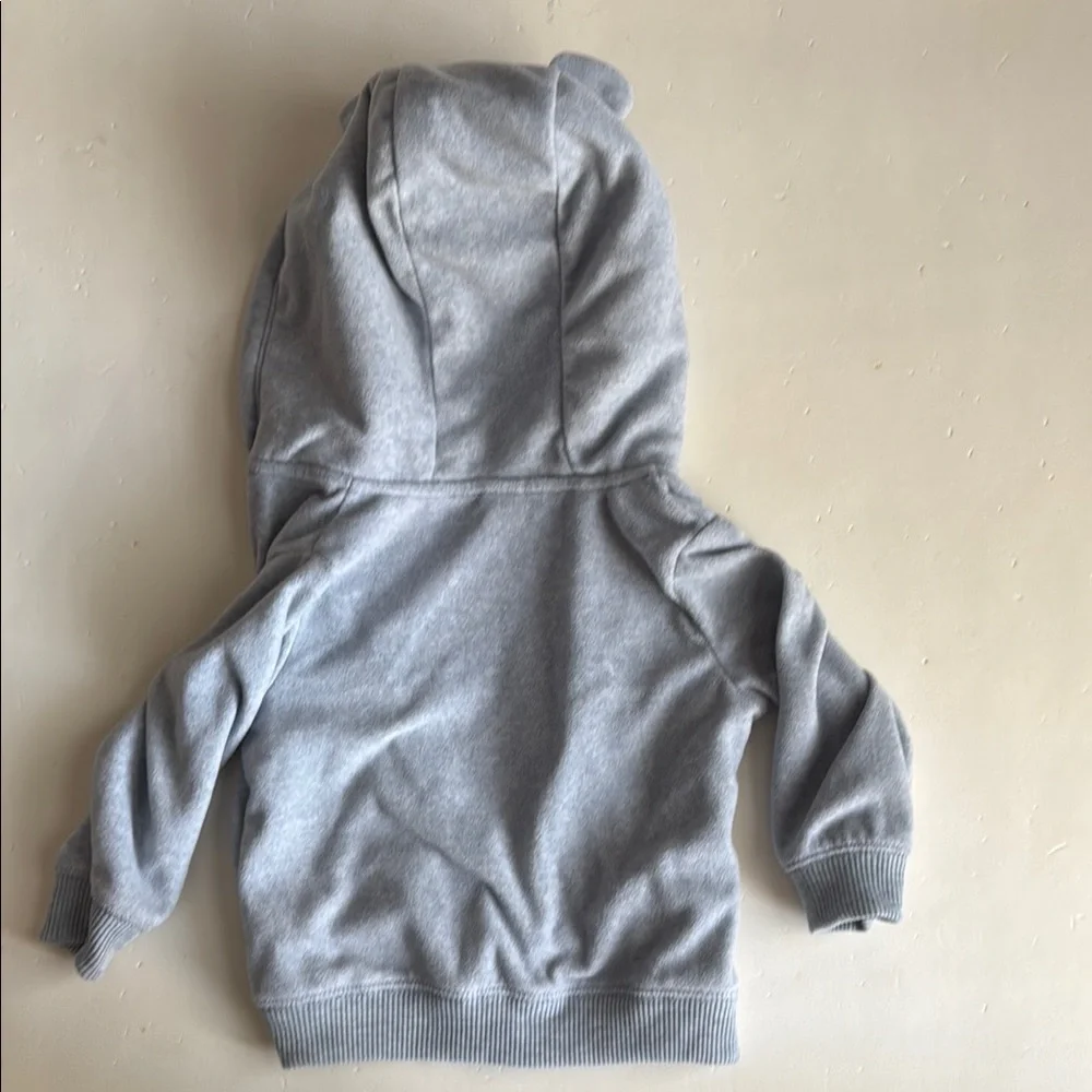 Carter’s Blue/Gray Elephant Zip-up Hoodie 12M